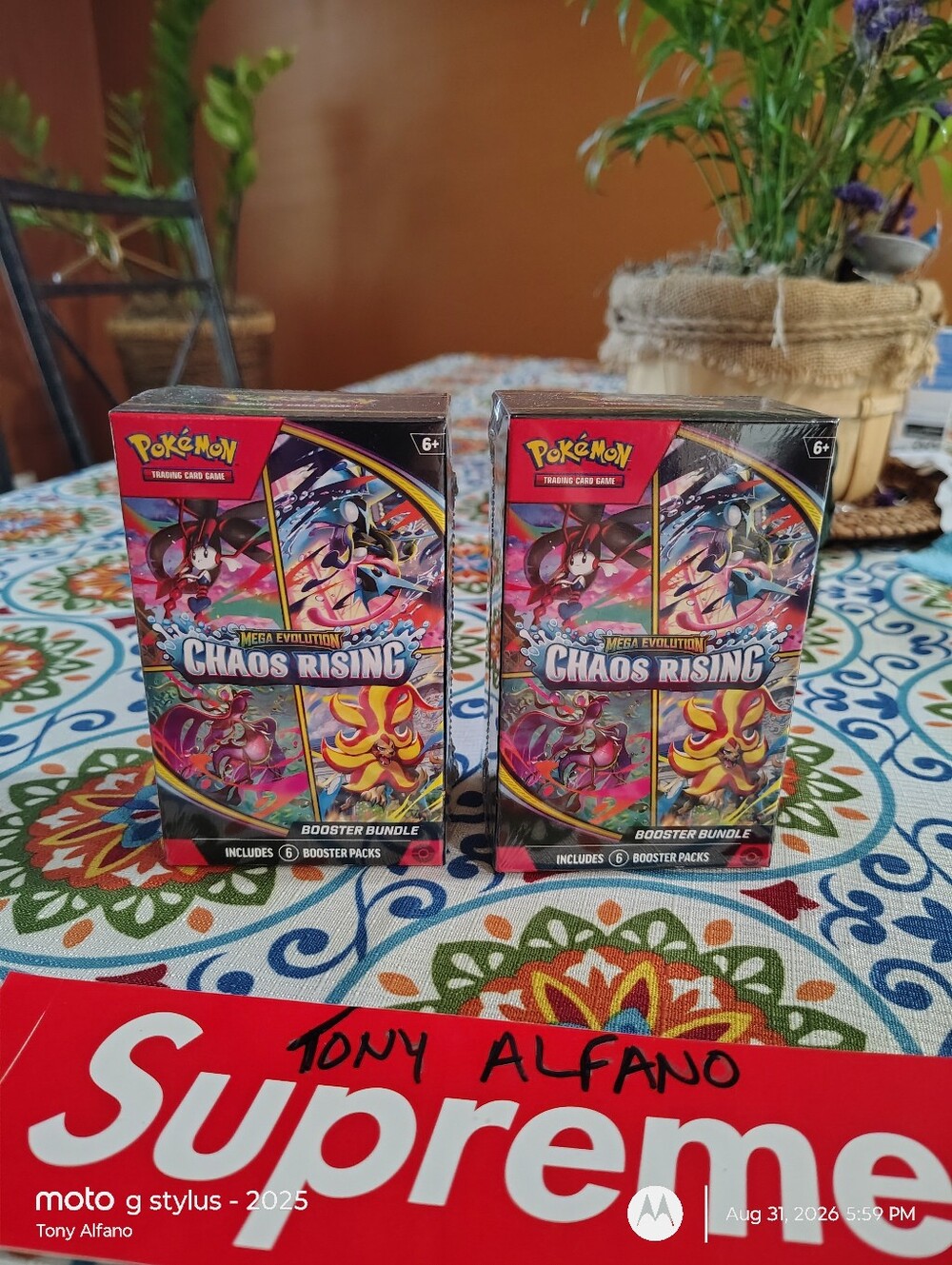 Pokemon Chaos Rising Booster Bundle x2 SEALED BNIB - In Hand Ships Fast